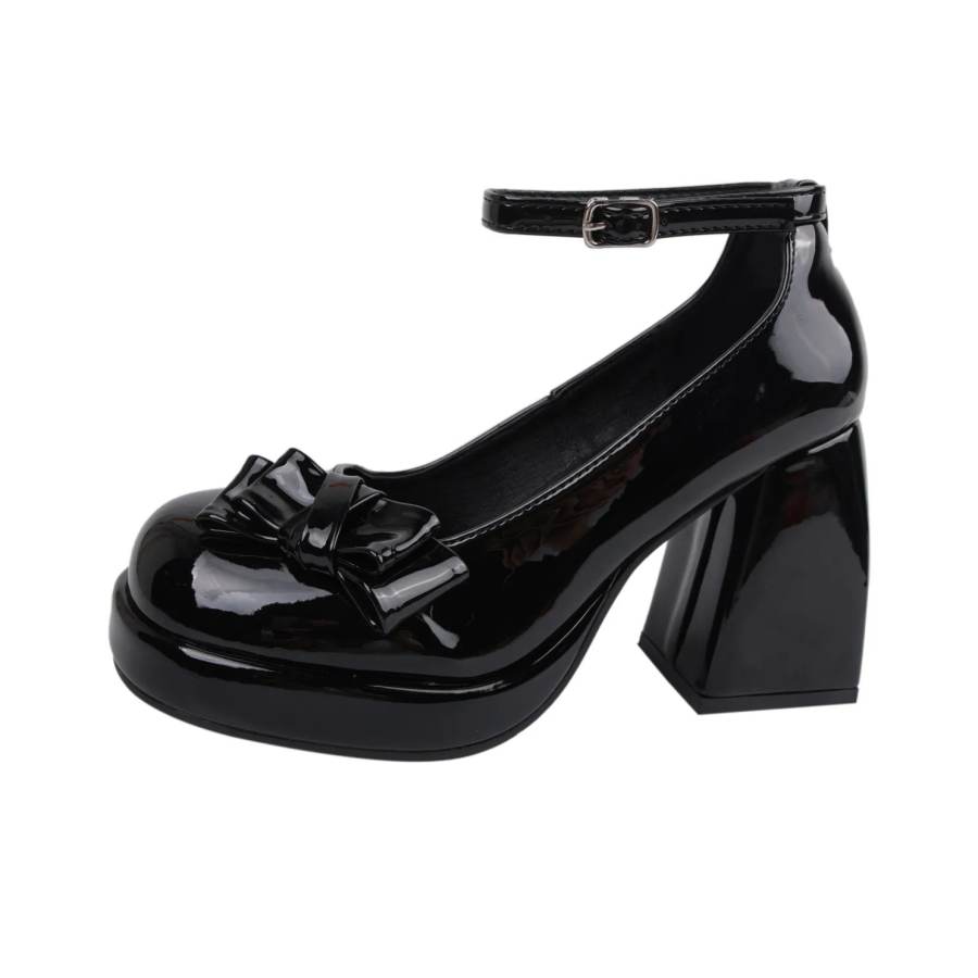 YIYIQIN Chunky Heel Mary Jane Shoes Women's