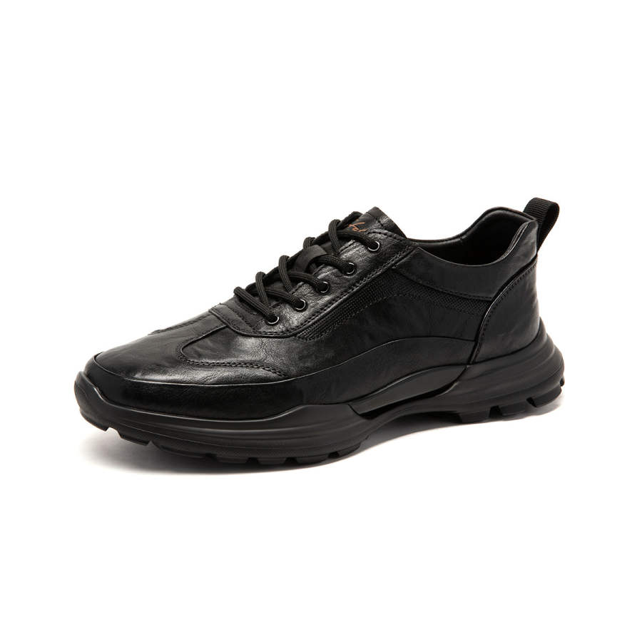 Satchi Slip Resistant Abrasion Resistant Low top Casual Shoes Men's Black
