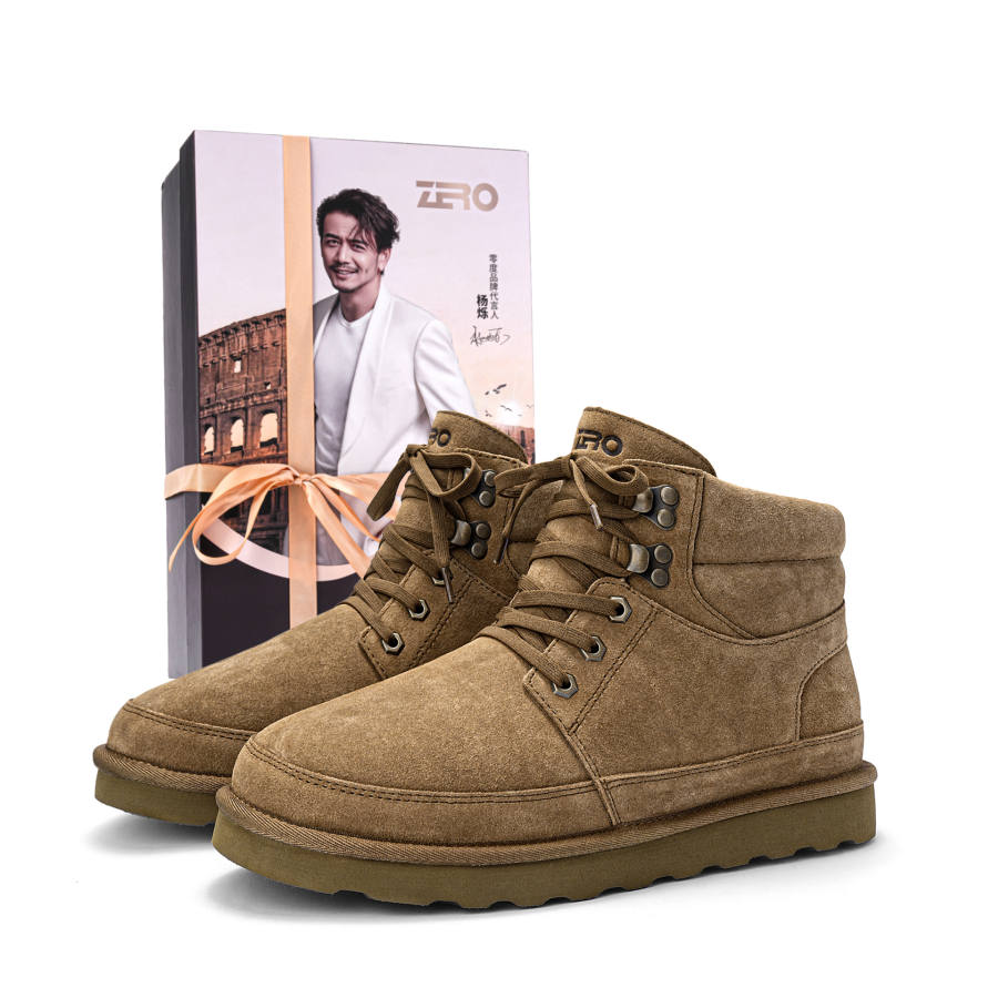 ZRO Cow Split Leather Thermal Slip Resistant Cushioning Thermal Slip Resistant Cushioning