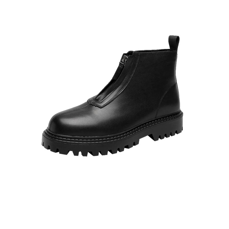KAQIAODI Ankle Boots Men's Black
