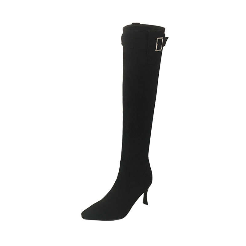 Echo&yolo Suede Knee high Boots Women's