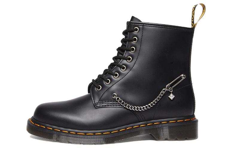 Dr.Martens Dr. Martens 1460 Swarovski Leather Lace Up Boots 'Black' Women's