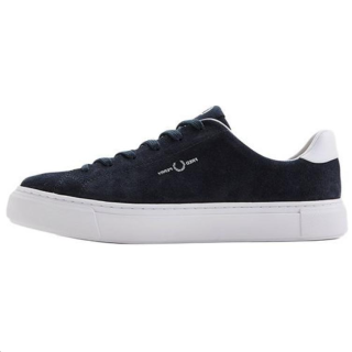 FRED PERRY Low top Skateboard Shoes Men's Marine Blue