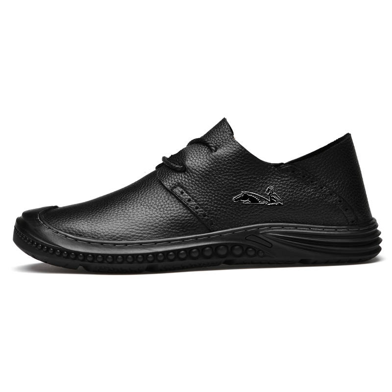 YINGLUNQISHI Loafers Men's Black