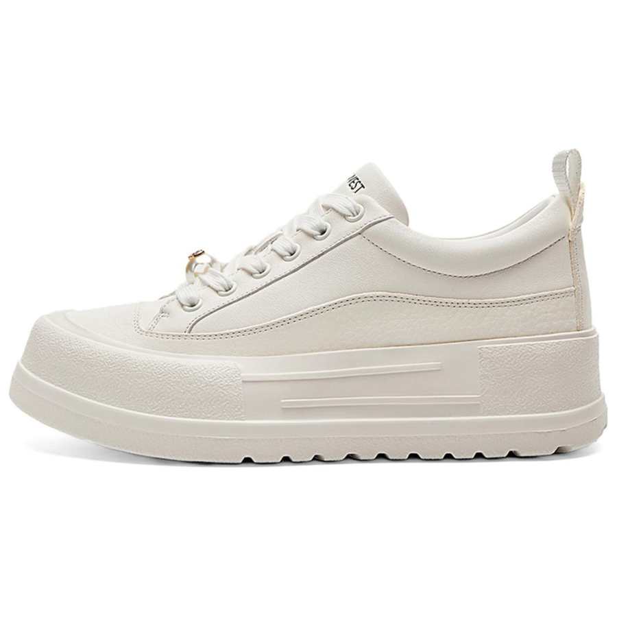 NINE WEST Cow Leather Low top Casual Shoes Women's