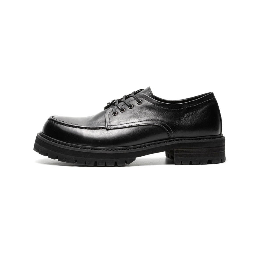 TBOF Horse Leather Men's Casual Shoes Men's Black