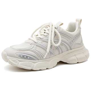 Cleverneonmore Microfiber Leather Low top Chunky Sneakers Men's