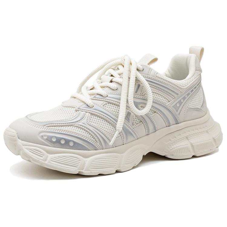 Cleverneonmore Microfiber Leather Low top Chunky Sneakers Men's