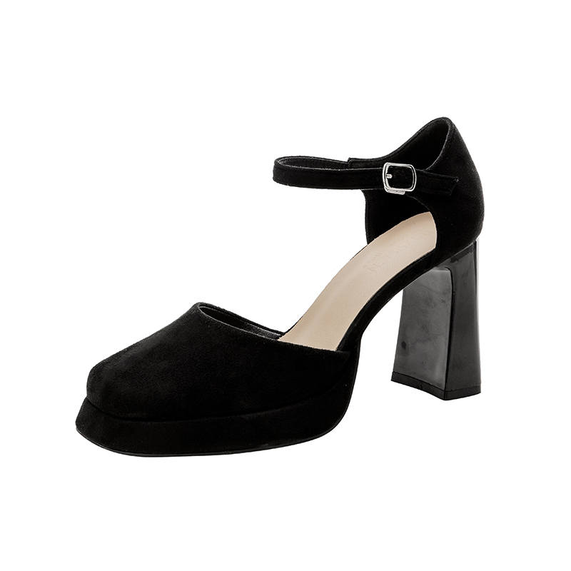 Zubumei Suede High Heels Women's