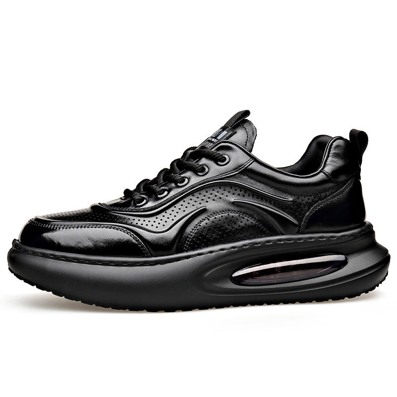 LUOMAIKE Top Grain Cow Leather Low top Casual Shoes Men's