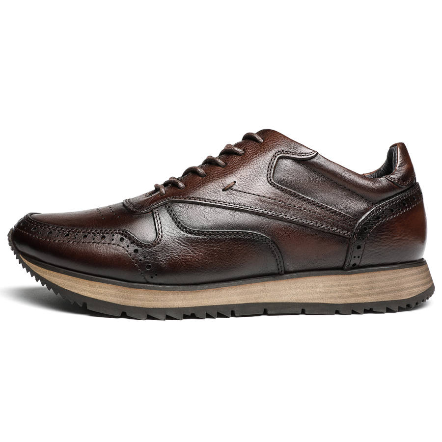 DIENGRLEY Leather Men's Casual Shoes Men's