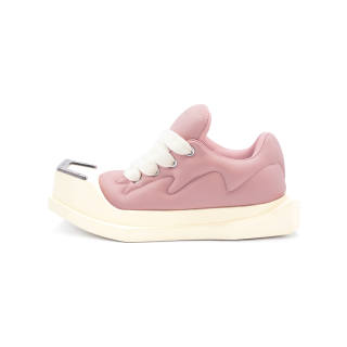 ANCIENT FOSSIL Cow Leather Low top Skateboard Shoes Women's Pink