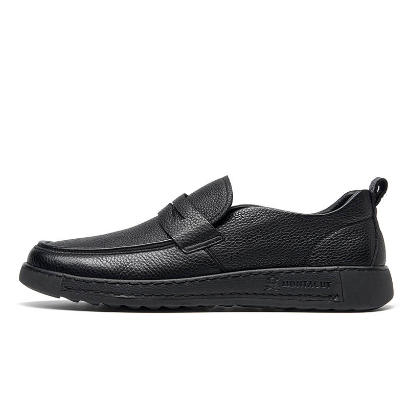 Montagut Top Grain Cow Leather Men's Casual Shoes Men's