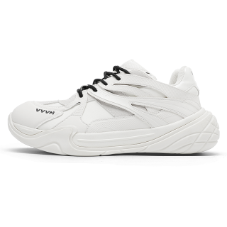 MPZY Cushioning Low top Casual Shoes Unisex White