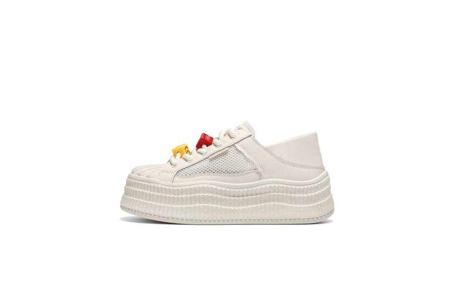 BELLE Sheepskin Abrasion Resistant Slip Resistant Abrasion Resistant Slip Resistant Low top Skateboard Shoes Women's