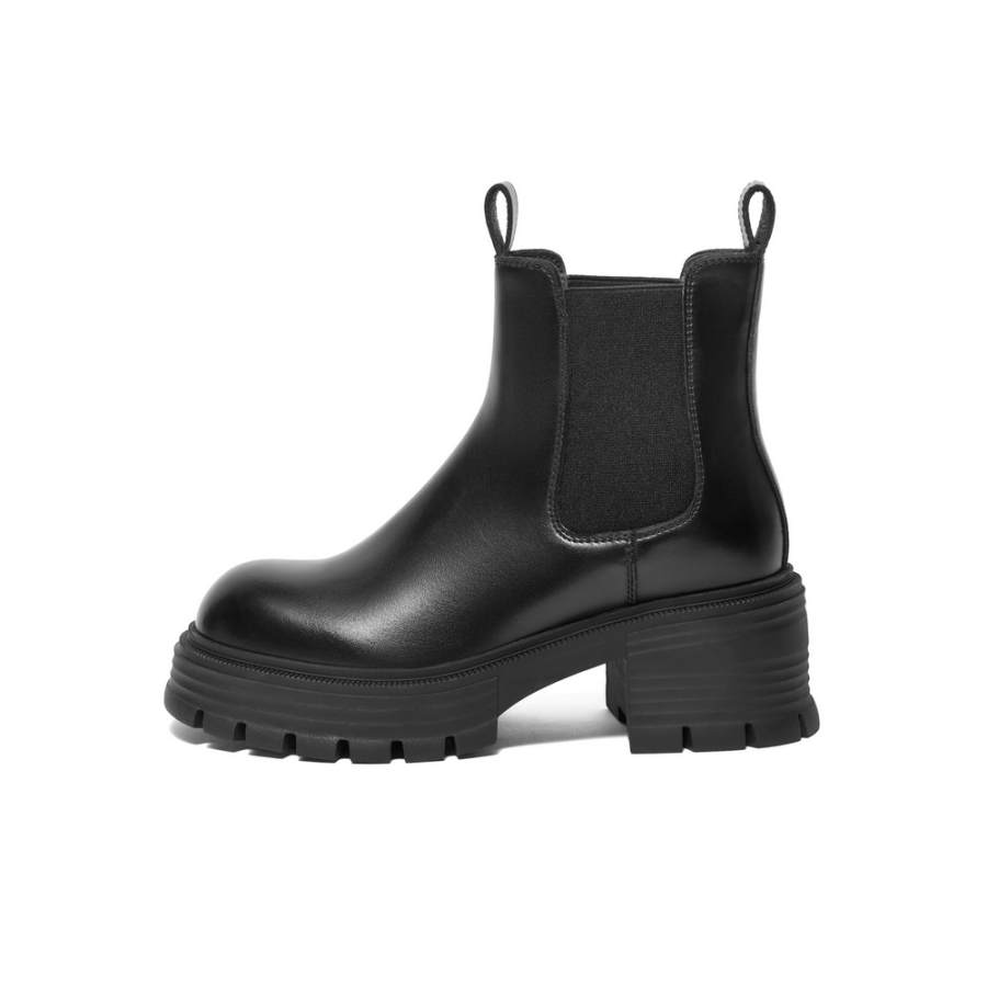 BELLE Fashionable Fleece Lined Slim And Elastic Platform Height Increasing Slimming Versatile Comfortable And Trendy