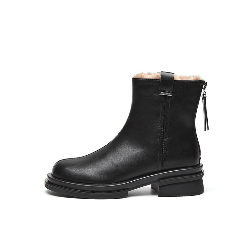 DAPHNE DAPHNE Pu Ankle Boots 4.5cm Women's