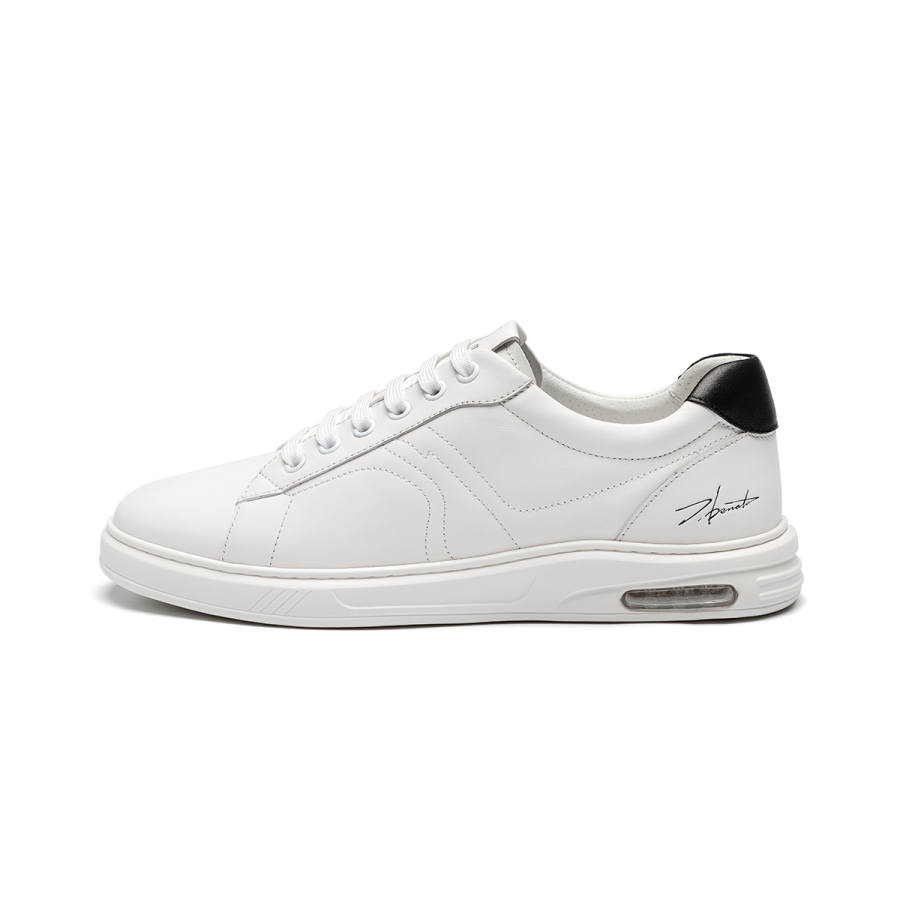 J.BENATO Cow Leather Low top Skateboard Shoes Men's