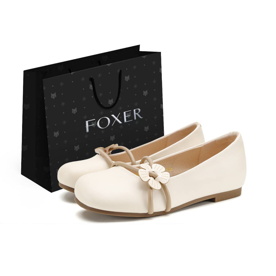 FOXER Mary Jane Shoes Women's Beige