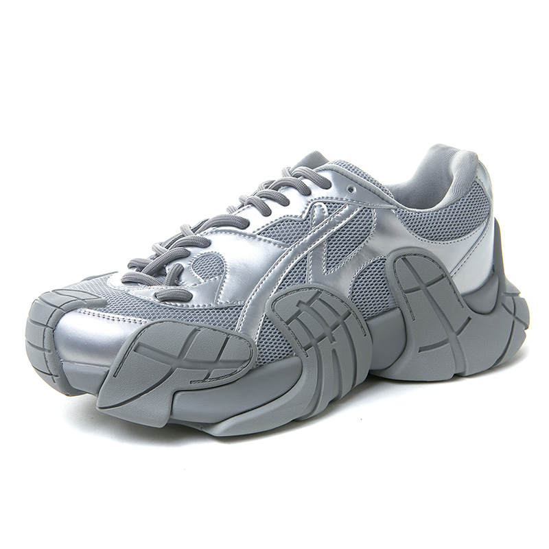 Xiwencha Mesh Breathable Low top Chunky Sneakers Unisex