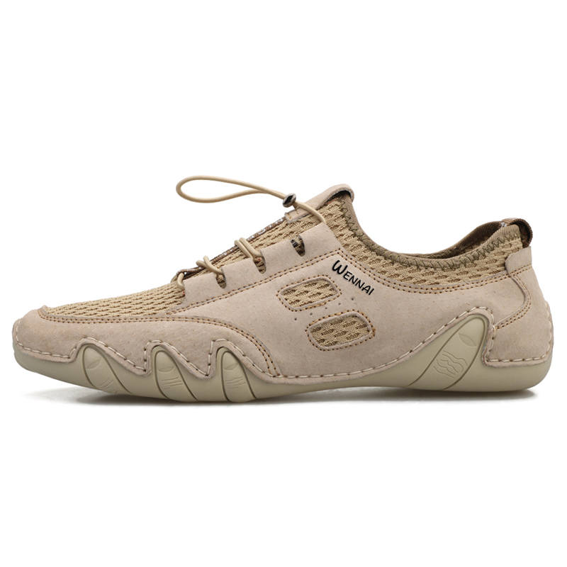 WENNAI Mesh Casual Shoes Men's Sand