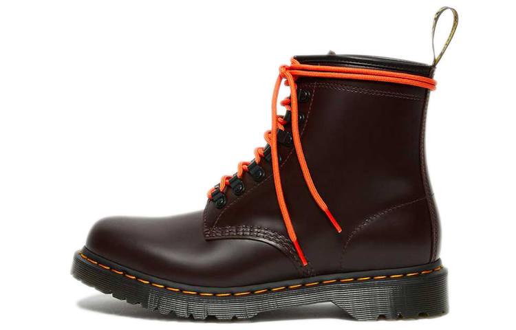 Dr.Martens Dr. Martens 1460 Ben Smooth Combat Boots 'Brown Red'