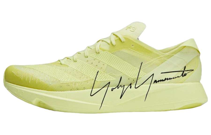 Y-3 Y 3 Low top Casual Shoes Unisex Yellow