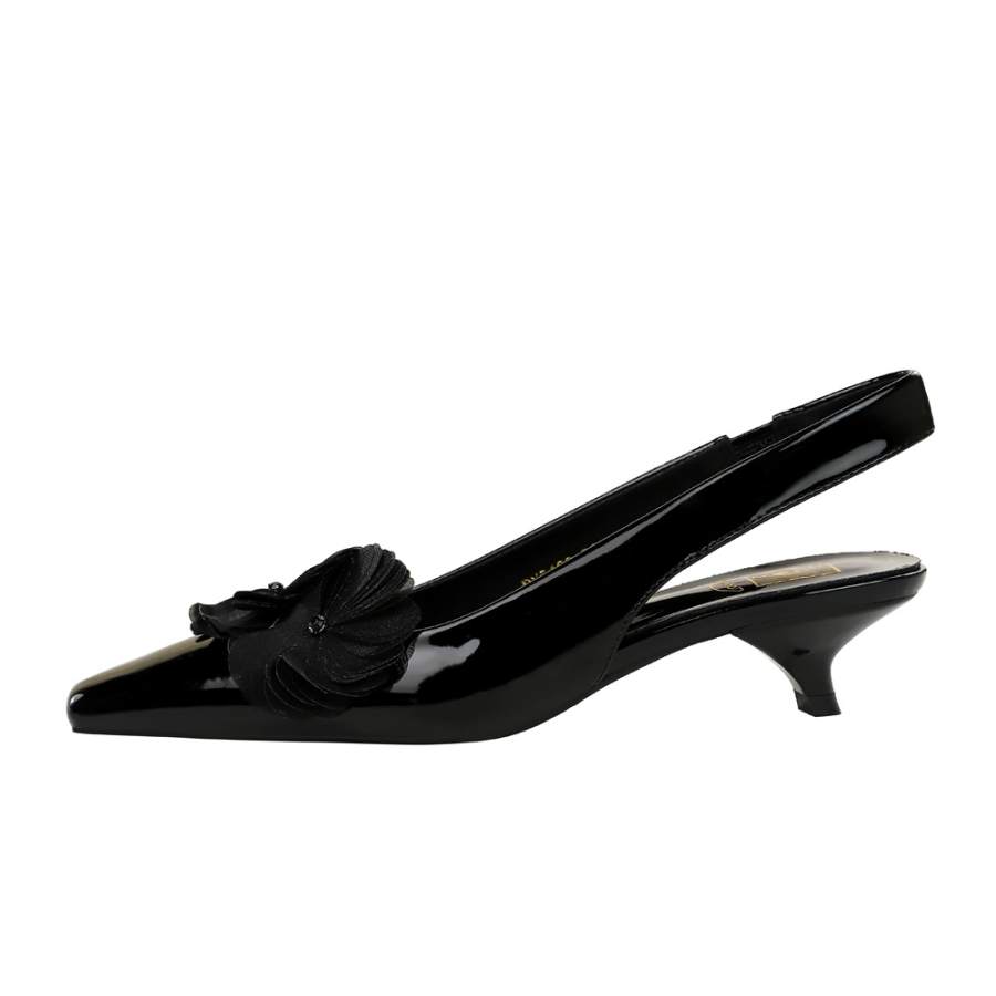 QITUMAUL Patent Leather Irregular Heel High Heels Women's