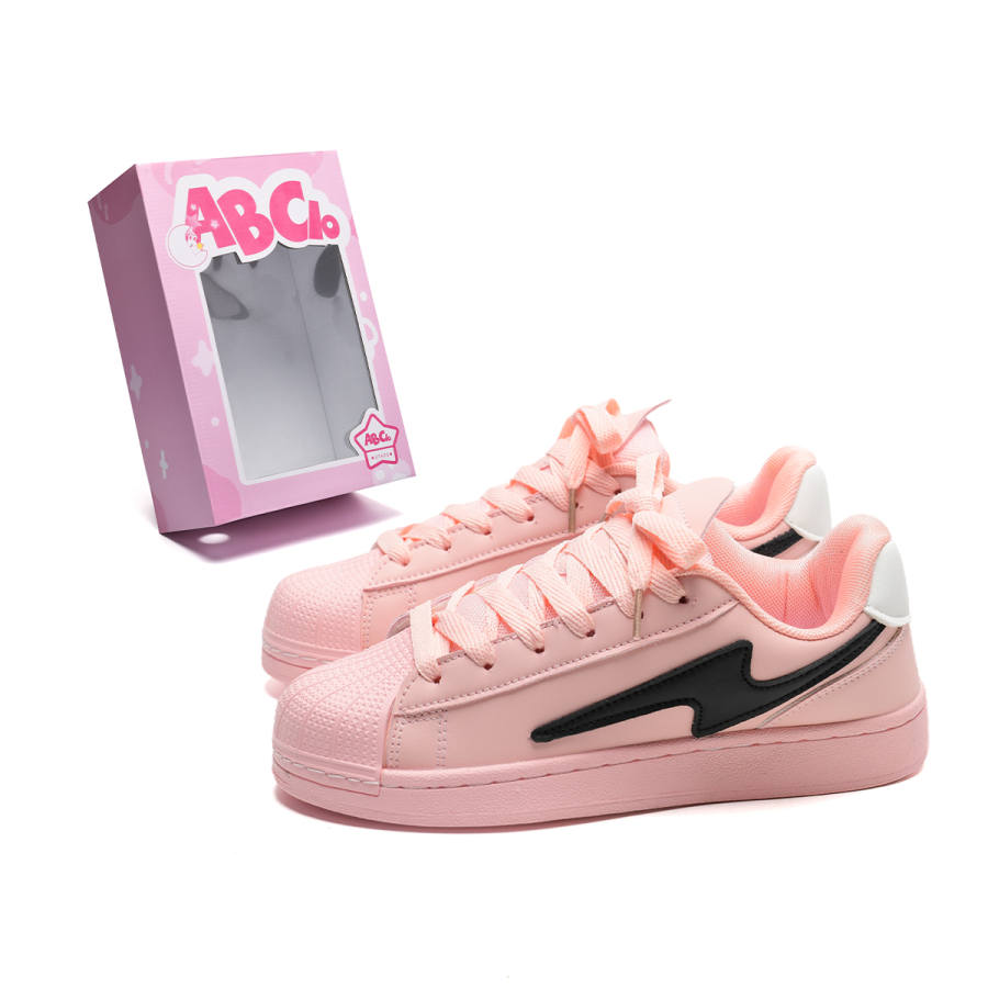 ABCIO ABCIO Microfiber Leather Coverage Slip Resistant Abrasion Resistant Height Increasing Low top Skateboard Shoes Unisex