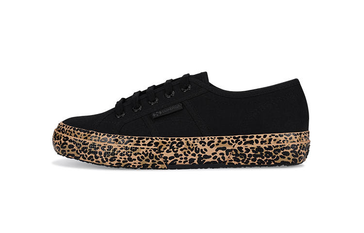 SUPERGA Low top Canvas Shoes Women's Black