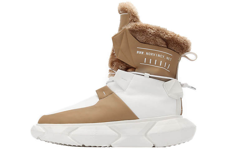 NORVINCY Snow Boots Unisex Khaki