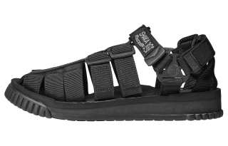 Shaka Hiker Abrasion Resistant Beach Sandals Unisex Black
