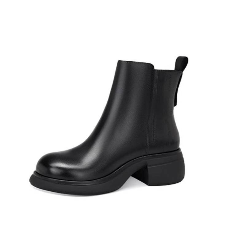 JESSICA SOPHIA Ankle Boots 5CM Women's Black