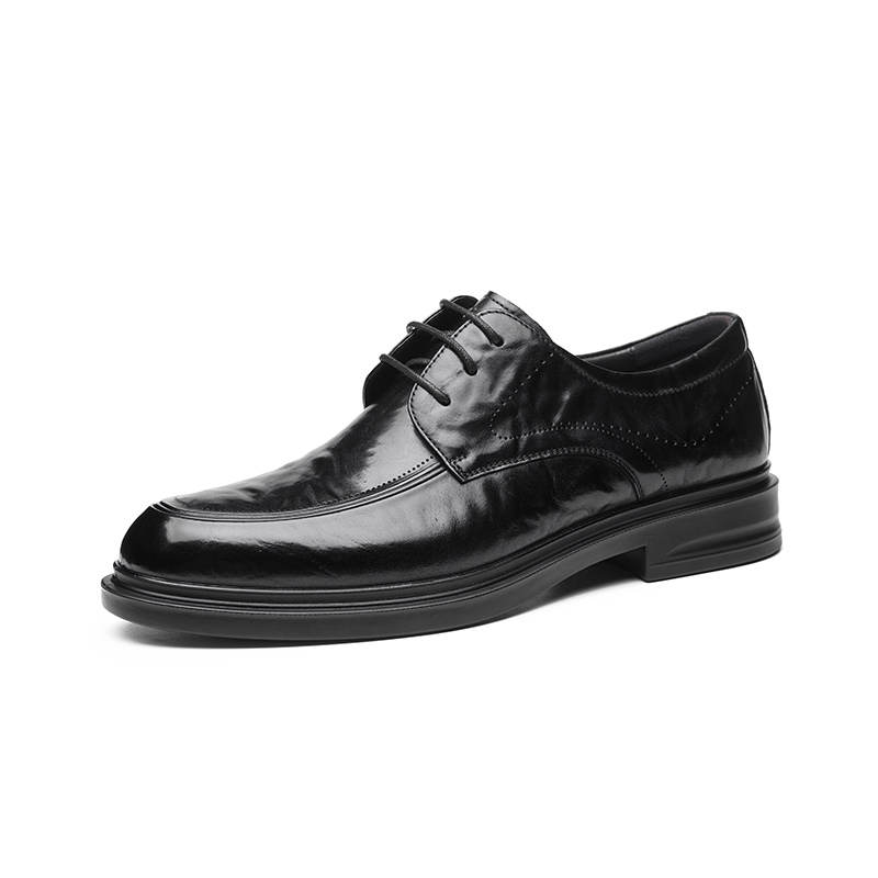 AOKANG Top Grain Cow Leather Casual Leather Shoes Men's