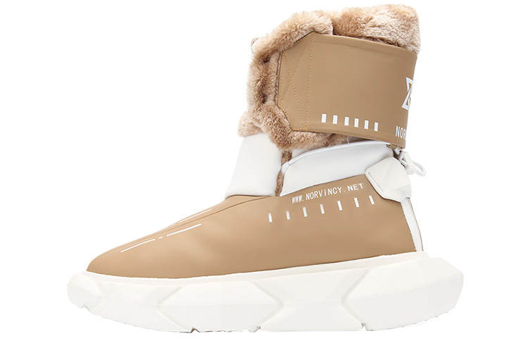 NORVINCY Snow Boots Unisex Khaki
