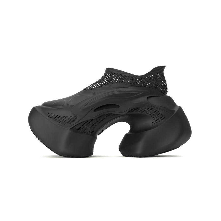 Scry Shuttle Arch Low top Casual Shoes Unisex Black
