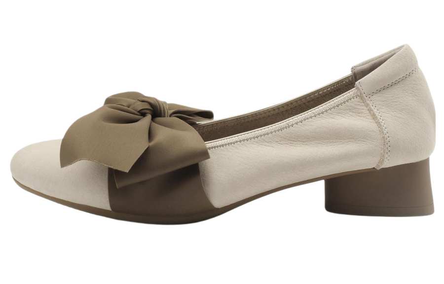 OCCAMAN Top Grain Cow Leather Casual Shoes 3cm Women's