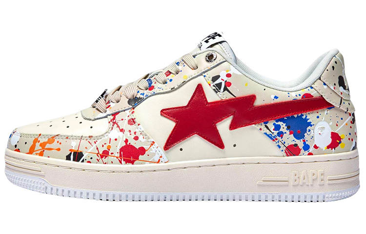 A BATHING APE BAPE A BATHING APE Bape Sta Paint Beige