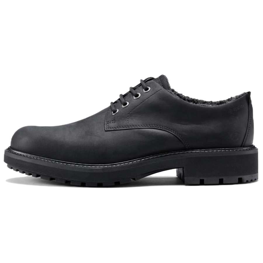 Ecco Urban Oslo Collection Cow Leather Dress Shoes Men's Black
