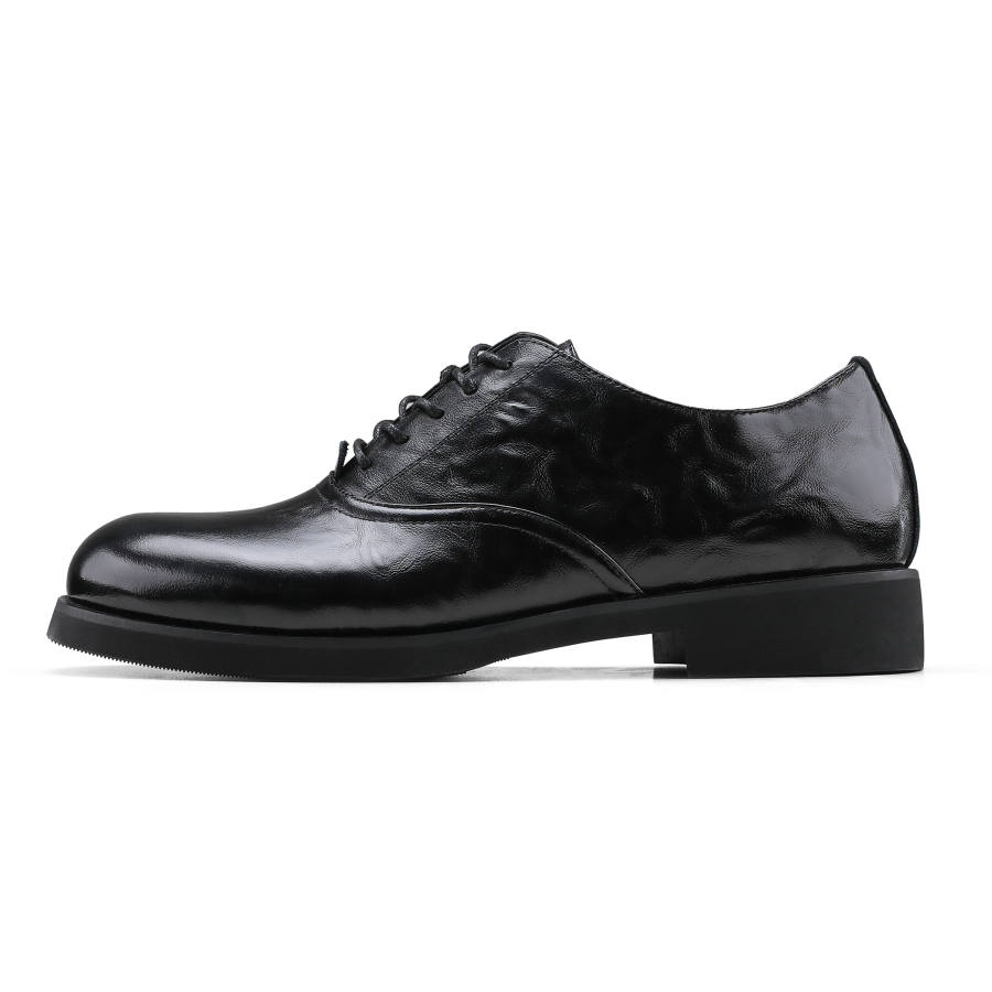 HANQIAORIJI Abyss Collection Top Grain Cow Leather Men's Casual Shoes Men's