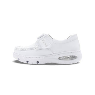 FEIYING Nurse Shoes Cow Split Leather Cushioning Slip Resistant Breathable Cushioning Slip Resistant Breathable Low top