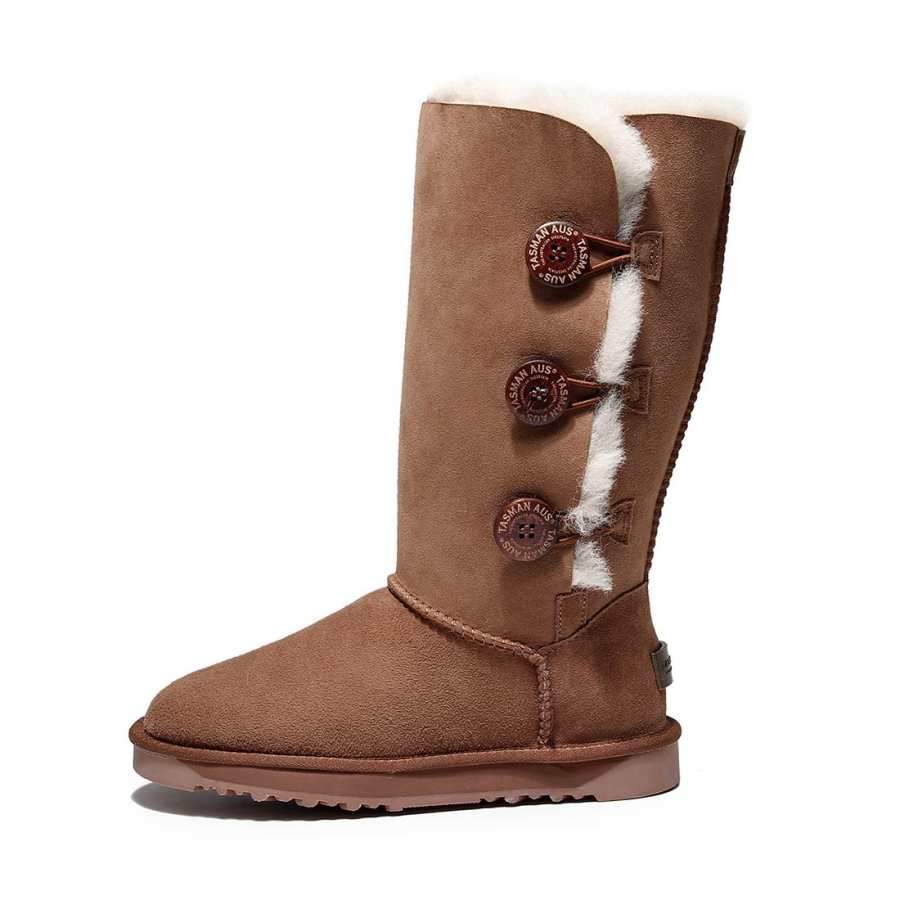 TASMAN AUS Sheepskin Thermal Coverage Thermal Coverage Snow Boots Women's