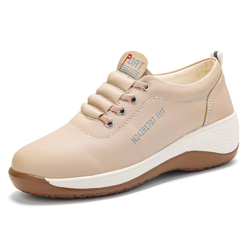 Reivantix Reivanti Microfiber Leather Casual Shoes Women's Brown