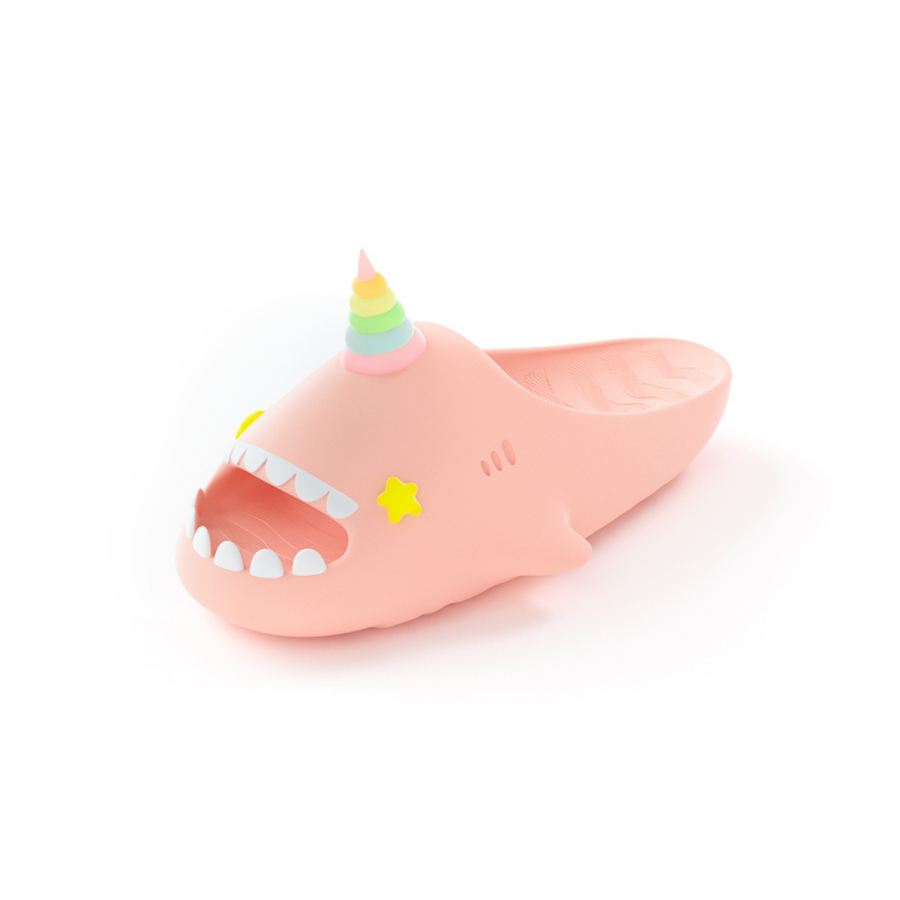 HelloSlippers Shark Sharkicks Unicorn Starry Eyes, Slide Slippers Unisex