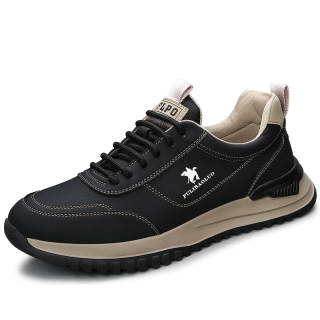 FULIBAOLUO Top Grain Cow Leather Slip Resistant, Breathable, And Lightweight Slip Resistant, Breathable, Lightweight