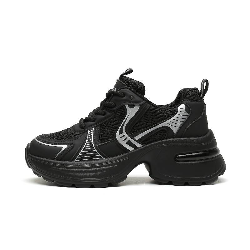 DUSTO Pu Synthetic Leather Low top Chunky Sneakers Women's
