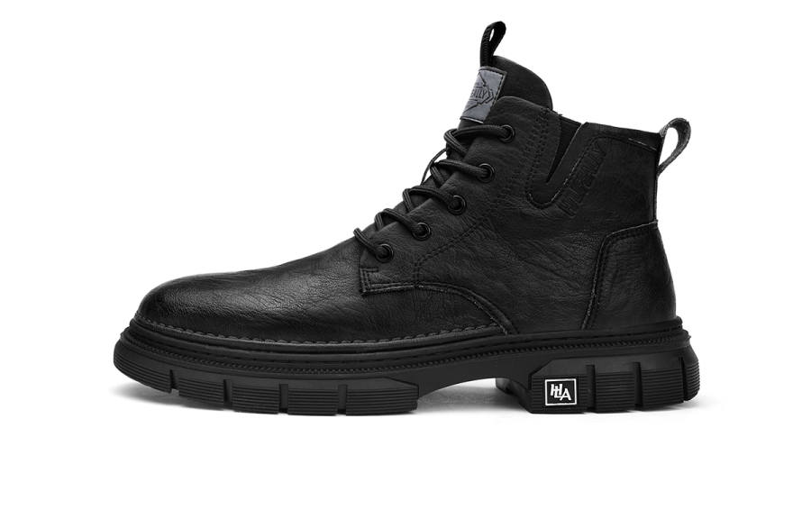 HLA HLA Combat Boots Men's Black, Khaki