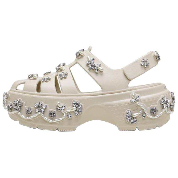 Crocs x SIMONE ROCHA Snow House EVA Roman Sandals Unisex Concrete Gray