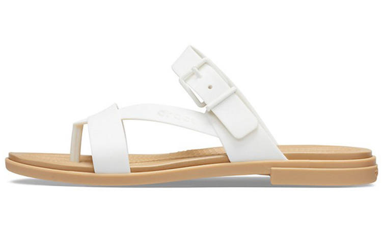 Crocs Crocs Slide Slippers Women's White/Brown Color