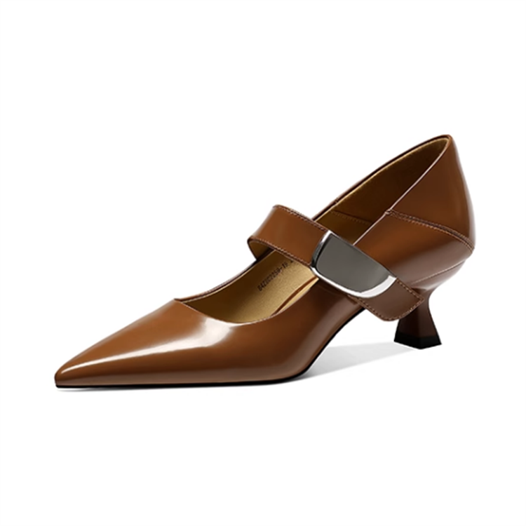 JESSICA SOPHIA Block Heel Mary Jane Shoes Women's